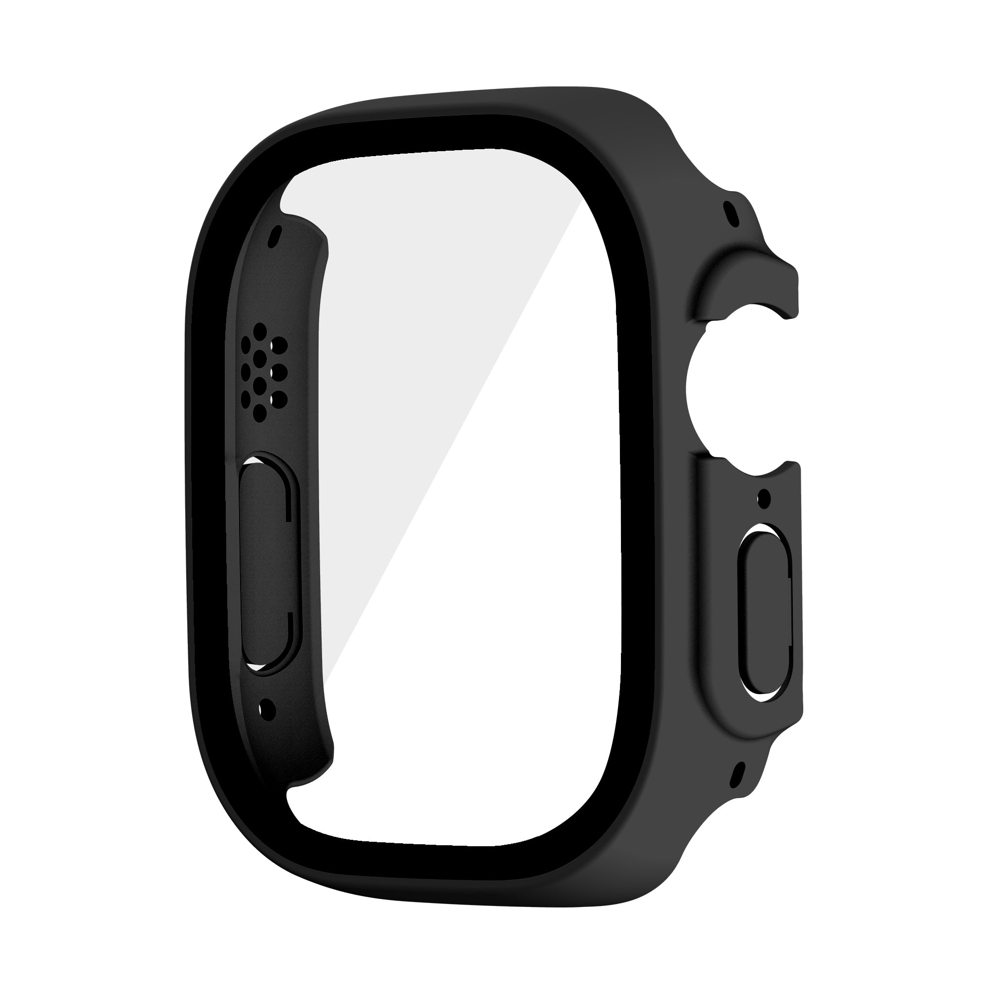 For Apple Watch Ultra 2 49mm Ultra 49mm Hard PC Case with Tempered Glass Screen Protector Waterproof Smart Watch Case For Apple Watch Ultra 2 49mm Ultra 49mm Hard PC Case with Tempered Glass Screen Protector Waterproof Smart Watch Case